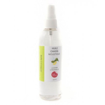 Huile Chasse-Moustique Lavande Citronnelle - 120ml (to be translated)